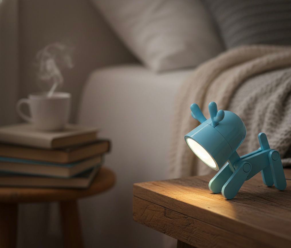 Mini LED Desk Lamp- Cute Deer Shape Night Light