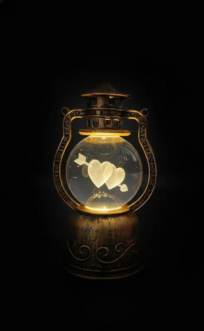 Crystal Ball Lantern-Aesthetic LED Night Lamp