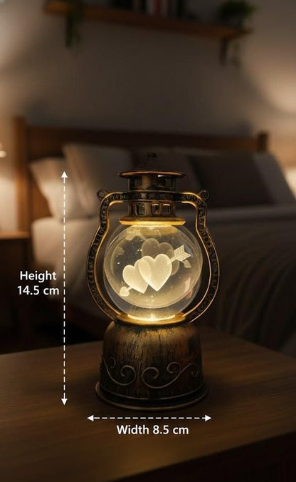 Crystal Ball Lantern-Aesthetic LED Night Lamp